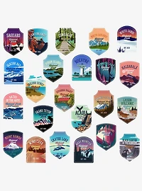 National Park Foundation Miscellaneous 100ct Sticker Pack