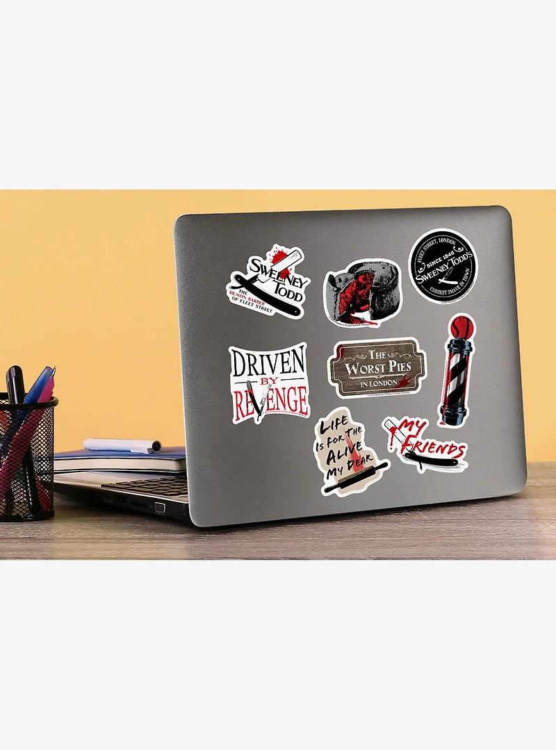Sweeney Todd Variety Miscellaneous 100ct Sticker Pack