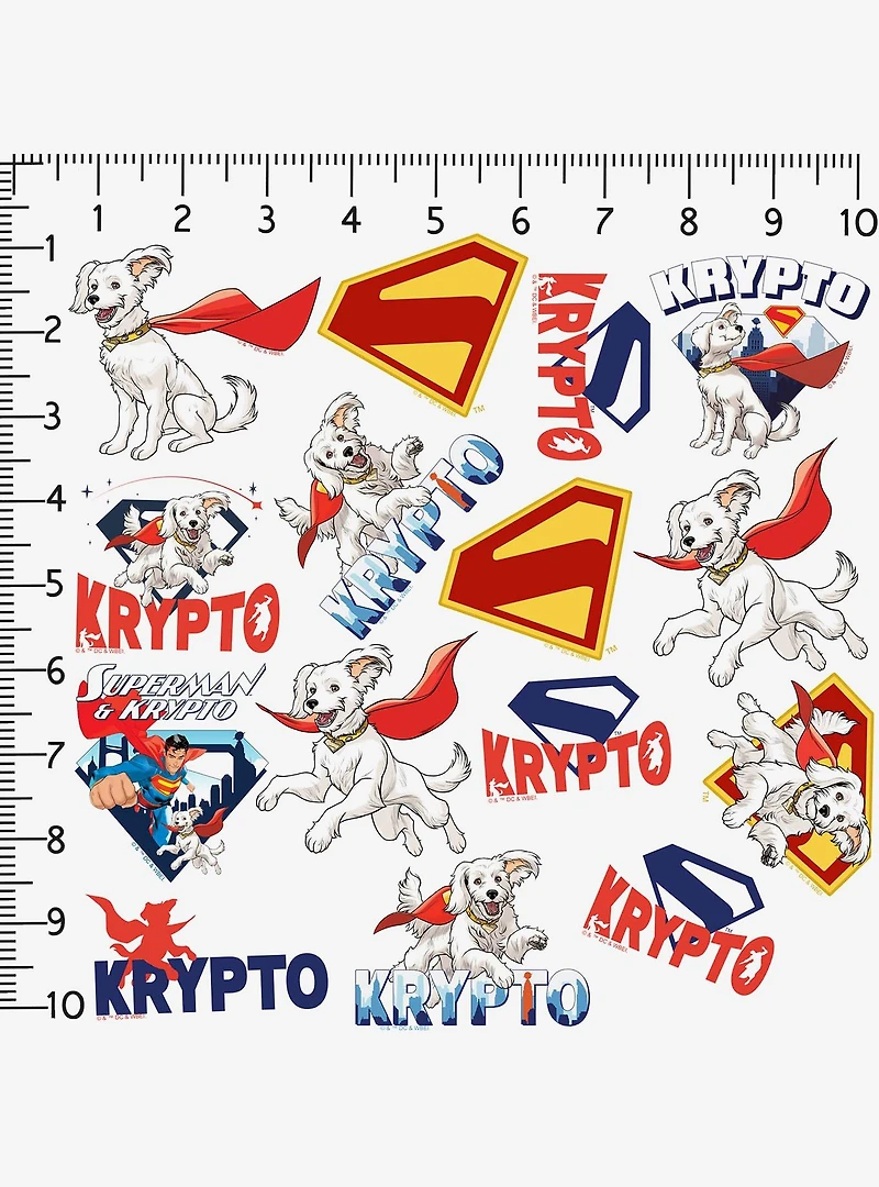 DC Comics Superman (2025) Krypto Miscellaneous 100ct Sticker Pack