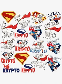 DC Comics Superman (2025) Krypto Miscellaneous 100ct Sticker Pack