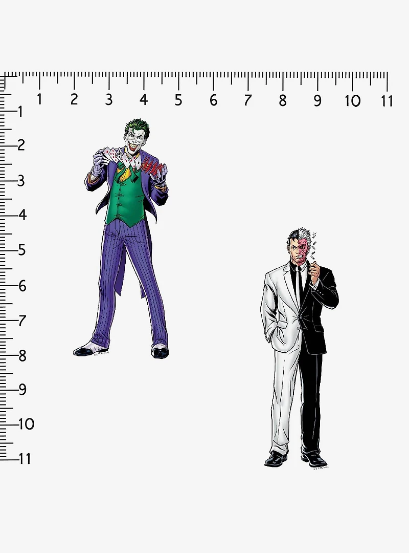 DC Comics Batman Character Villains Miscellaneous 100ct Sticker Pack