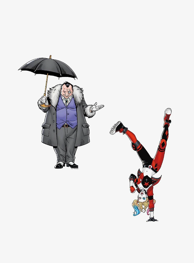 DC Comics Batman Character Villains Miscellaneous 100ct Sticker Pack