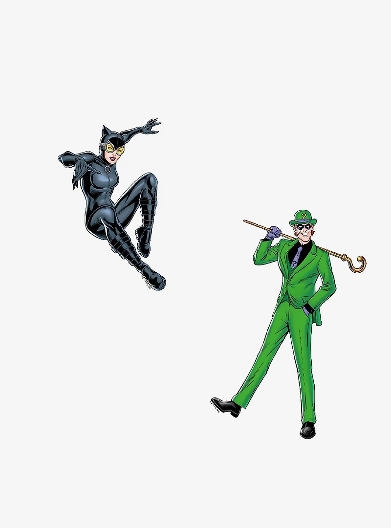 DC Comics Batman Character Villains Miscellaneous 100ct Sticker Pack