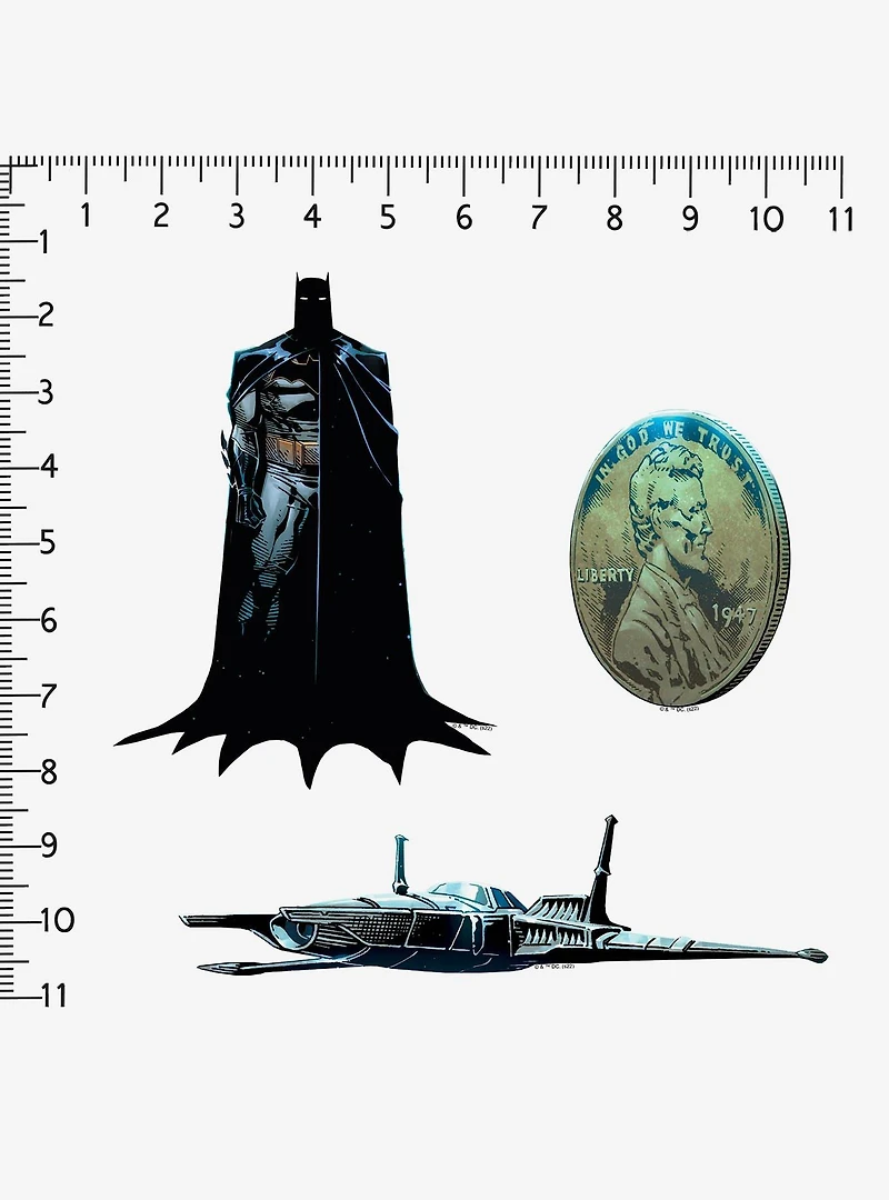 DC Comics Batman The Batcave Miscellaneous 100ct Sticker Pack