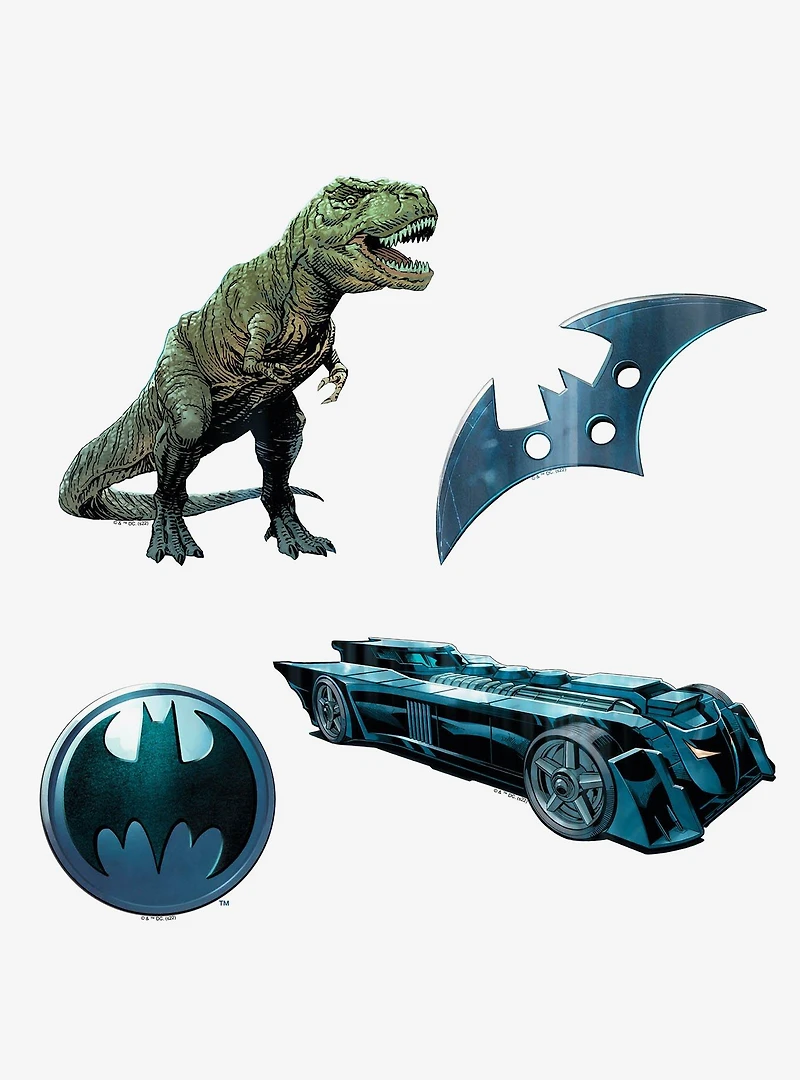 DC Comics Batman The Batcave Miscellaneous 100ct Sticker Pack