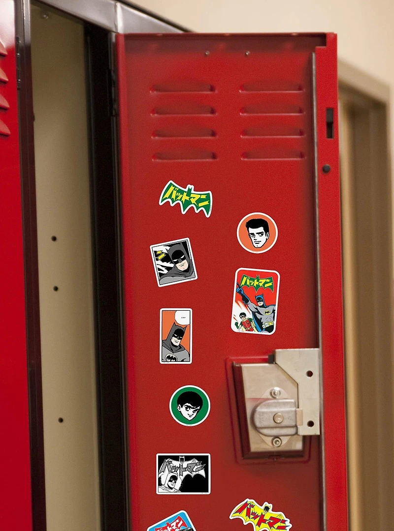 DC Comics Batman 85th Mashup and Robin Manga Classic Miscellaneous 100ct Sticker Pack