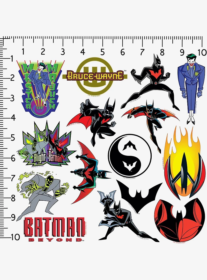 DC Comics Batman Beyond Miscellaneous 100ct Sticker Pack
