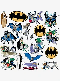 DC Comics Batman The Animated Series Miscellaneous 100ct Sticker Pack