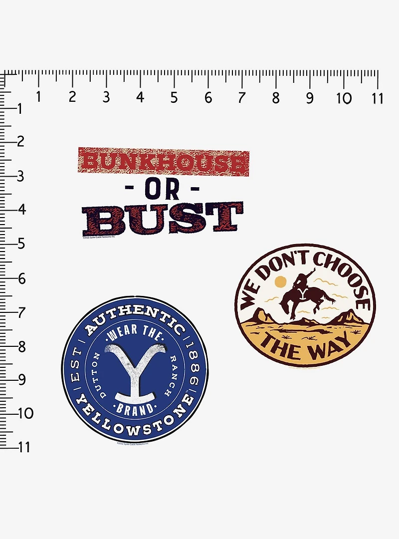 Yellowstone Miscellaneous 100ct Sticker Pack
