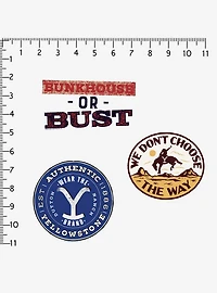 Yellowstone Miscellaneous 100ct Sticker Pack