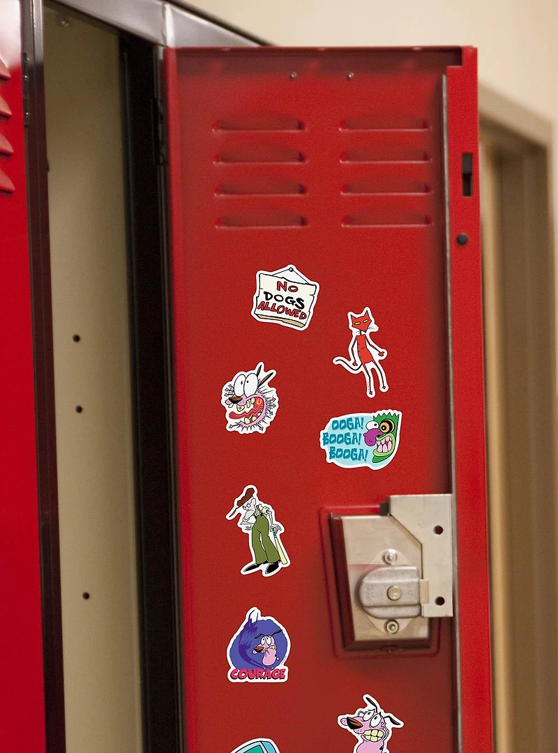 Courage The Cowardly Dog Miscellaneous 100ct Sticker Pack