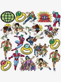 Captain Planet Crew Miscellaneous 100ct Sticker Pack