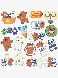 We Bare Bears Miscellaneous 100ct Sticker Pack