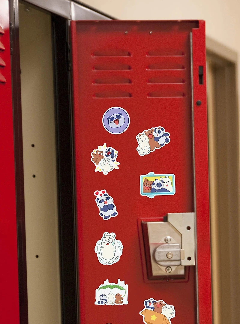 We Bare Bears Miscellaneous 100ct Sticker Pack