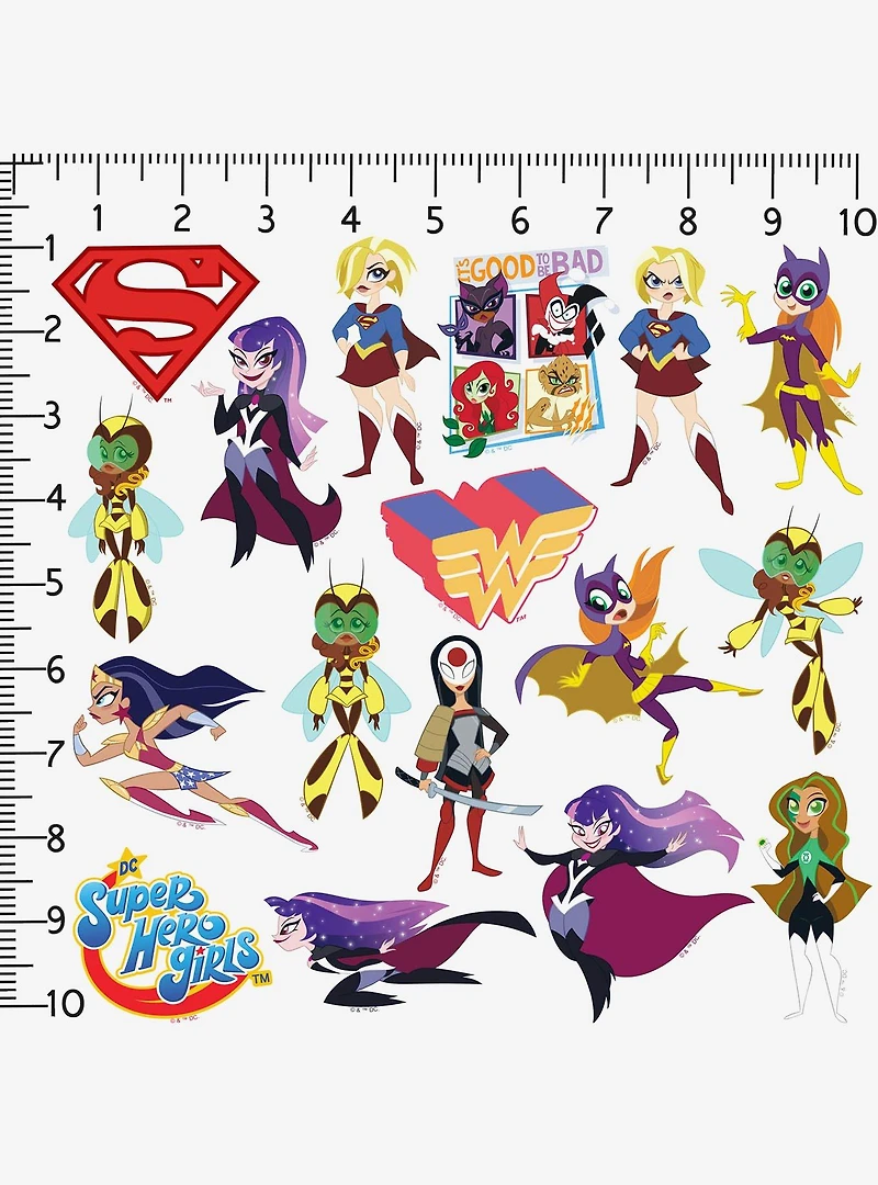 DC Super Hero Girls Miscellaneous 100ct Sticker Pack