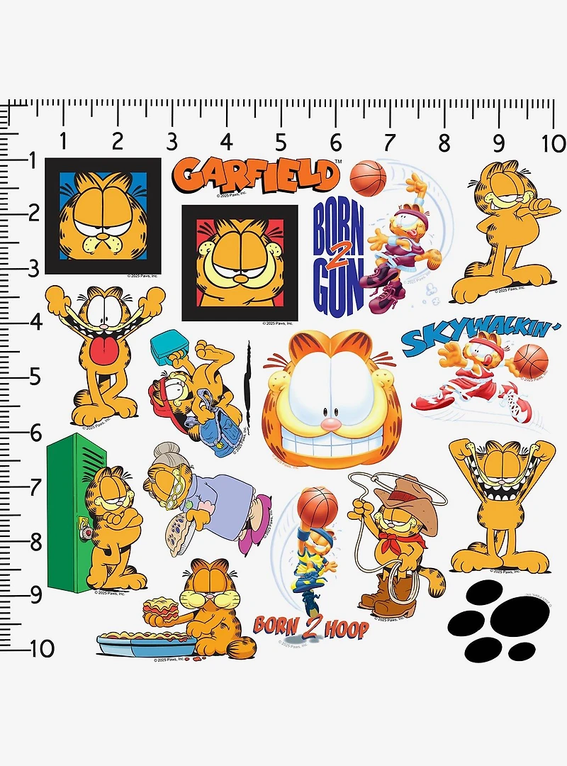 Garfield Variety Miscellaneous 100ct Sticker Pack