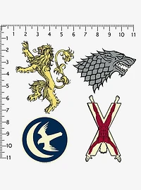 Game of Thrones Large House Miscellaneous 100ct Sticker Pack