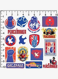 Peacemaker Iconic Miscellaneous 100ct Sticker Pack