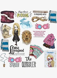 Harry Potter Chibi Luna Lovegood Collection Miscellaneous 100ct Sticker Pack