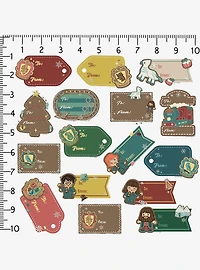 Harry Potter Cookie Christmas Labels Miscellaneous 100ct Sticker Pack