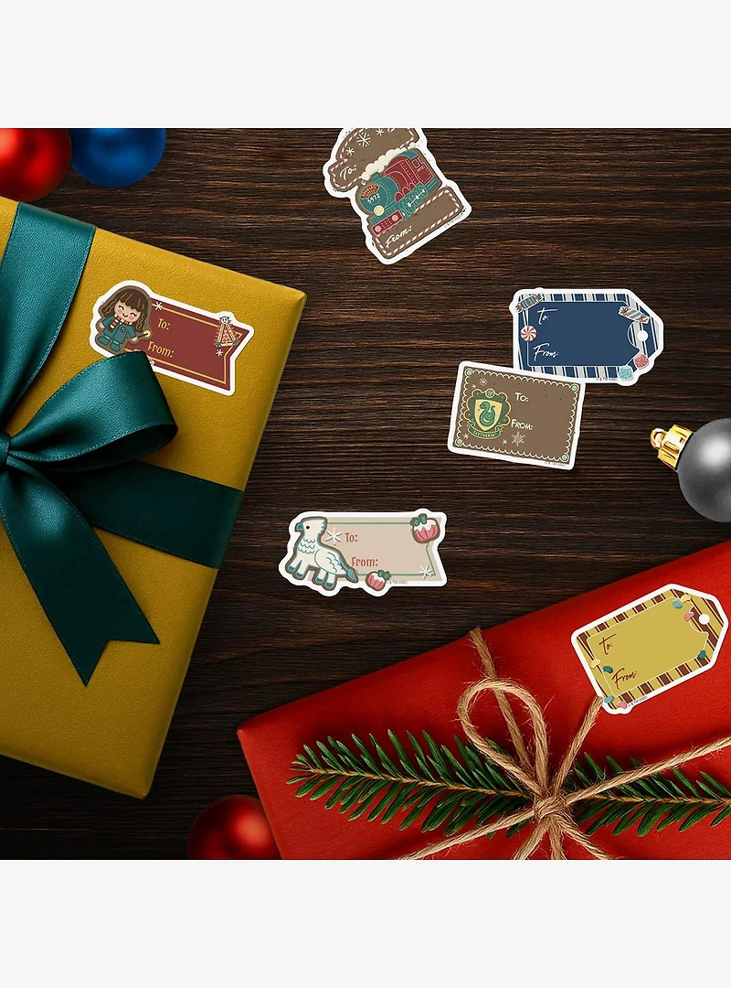 Harry Potter Cookie Christmas Labels Miscellaneous 100ct Sticker Pack