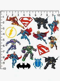 DC Comics Justice League Metal Force Miscellaneous 100ct Sticker Pack