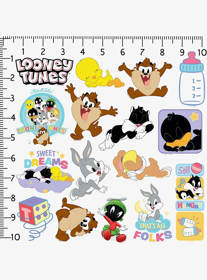 Looney Tunes Cute and Cuddly Miscellaneous 100ct Sticker Pack