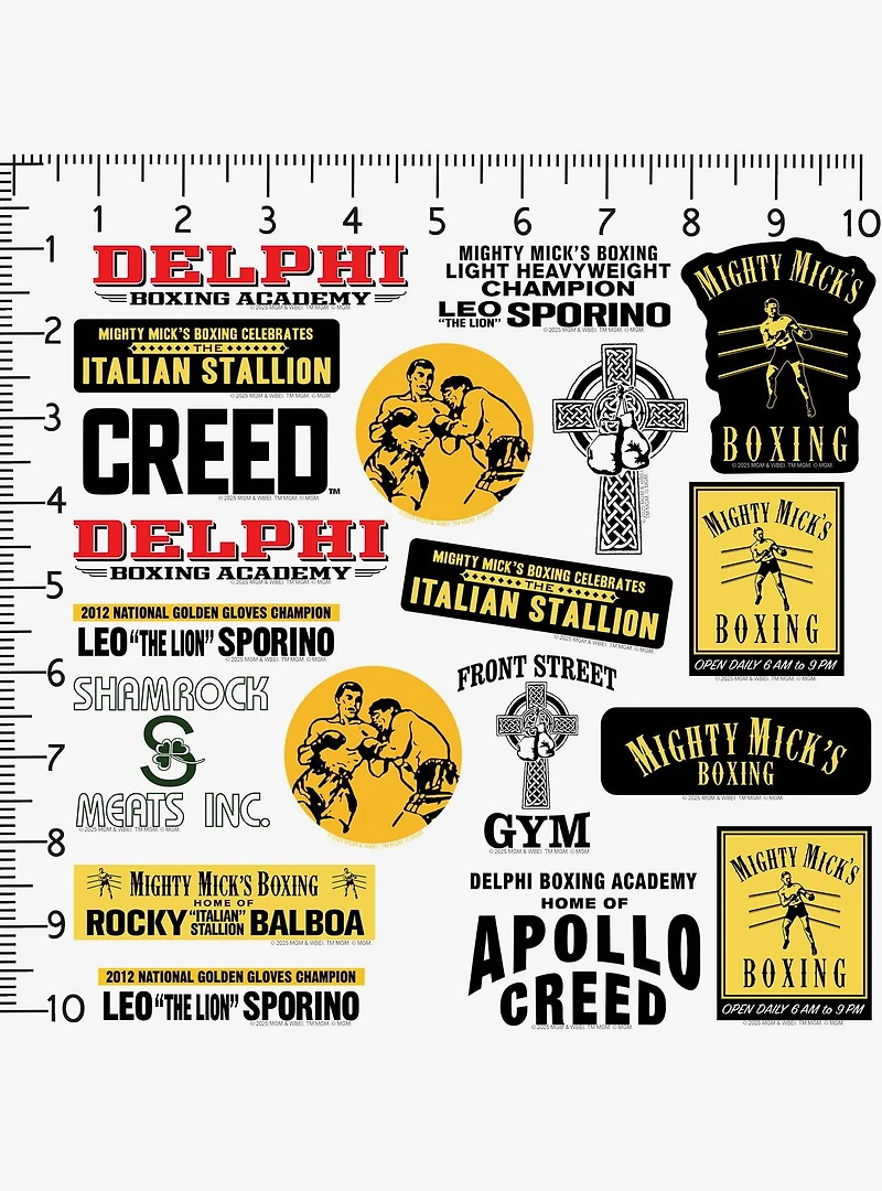 Creed Miscellaneous 100ct Sticker Pack