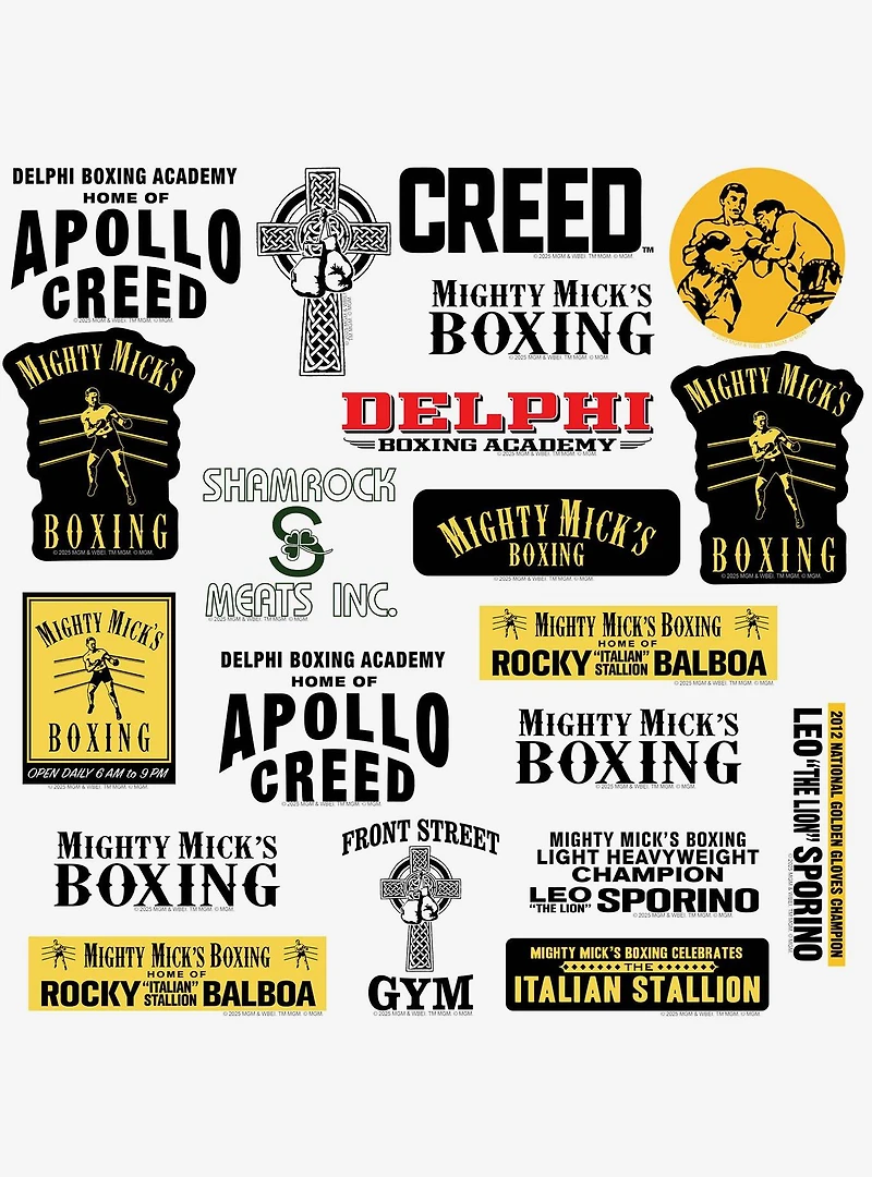 Creed Miscellaneous 100ct Sticker Pack