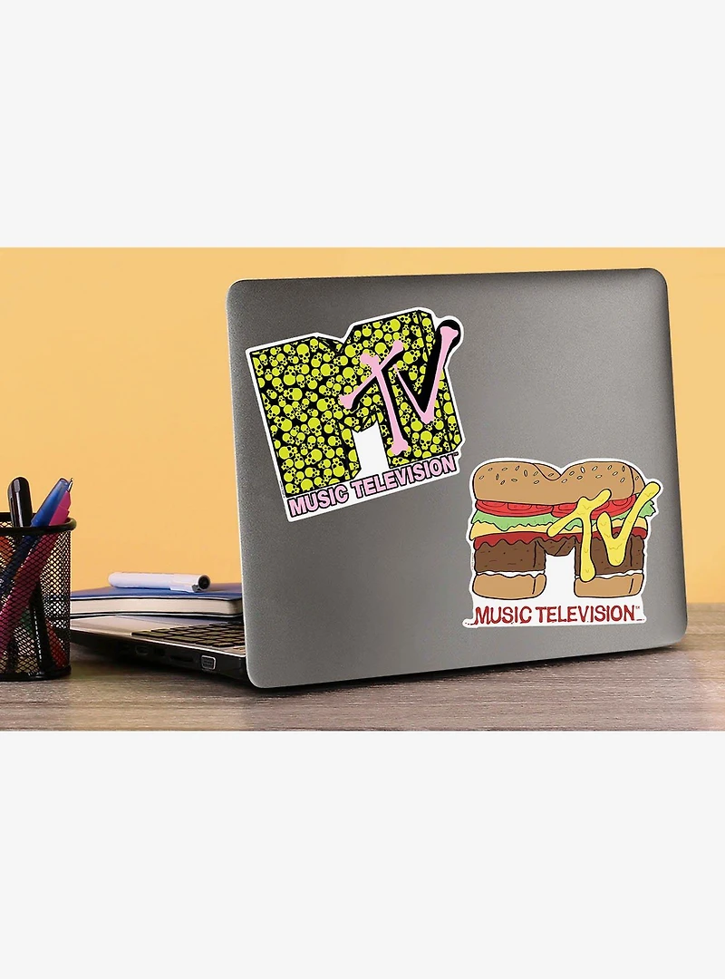 MTV Logo Miscellaneous 100ct Sticker Pack