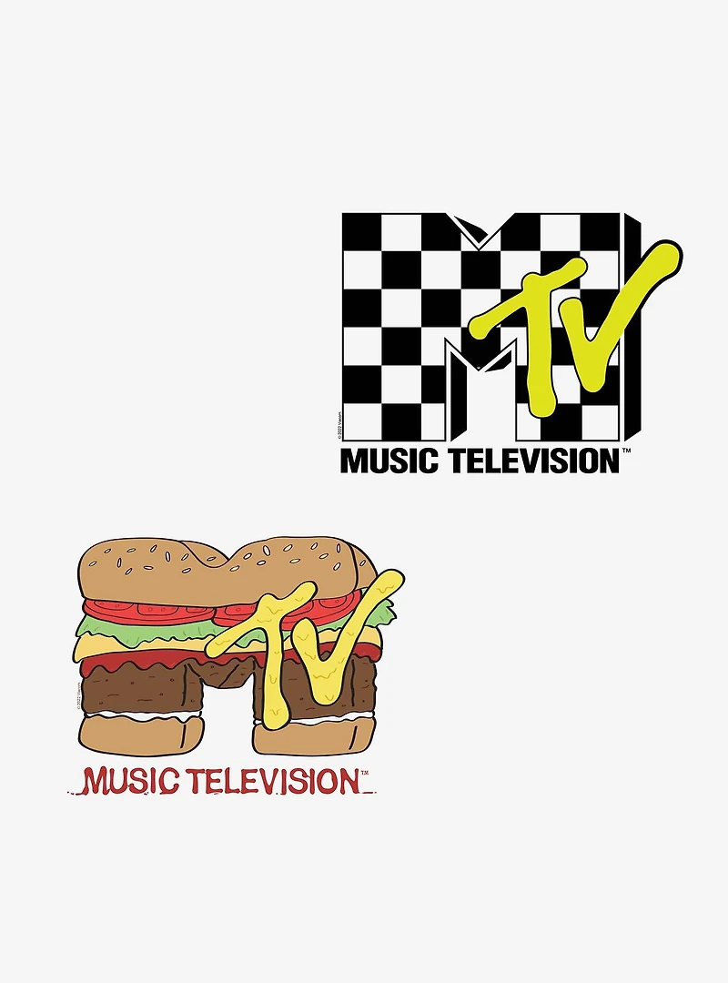 MTV Logo Miscellaneous 100ct Sticker Pack