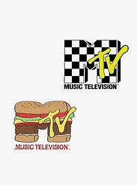 MTV Logo Miscellaneous 100ct Sticker Pack