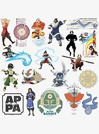 Avatar: The Last Airbender Variety Miscellaneous 100ct Sticker Pack
