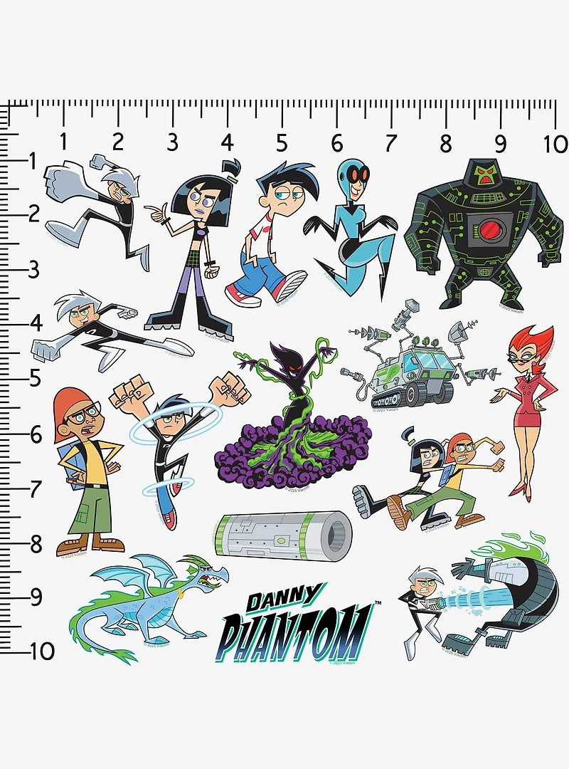 Danny Phantom Miscellaneous 100ct Sticker Pack