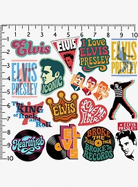 Elvis Iconic Miscellaneous 100ct Sticker Pack
