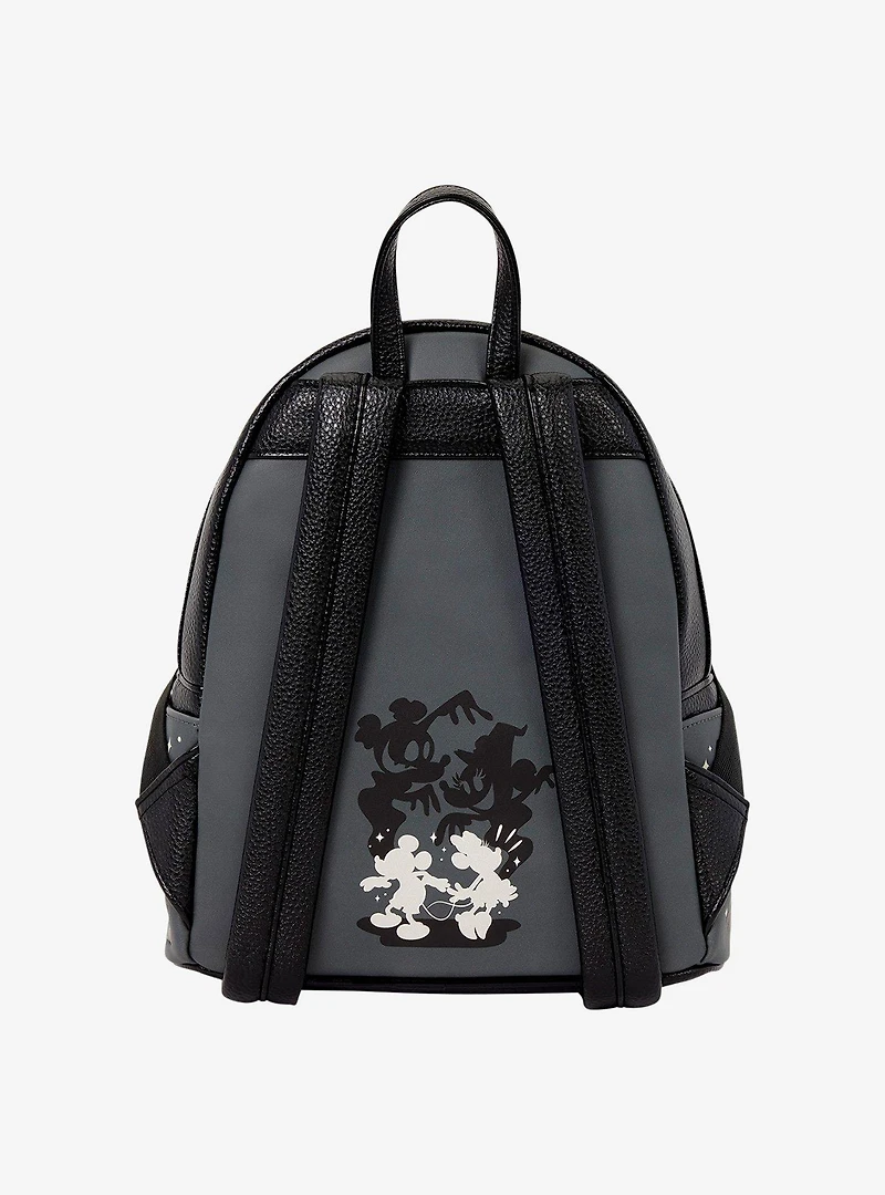 Loungefly Disney Mickey & Minnie Ghost Glow-in-the-Dark Mini Backpack