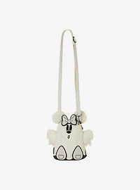 Loungefly Disney Mickey & Minnie Ghost Glow-in-the-Dark Figural Crossbody Bag