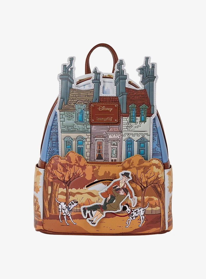 Loungefly Disney 101 Dalmatians Anita and Roger Meet-Cute Figural Mini Backpack