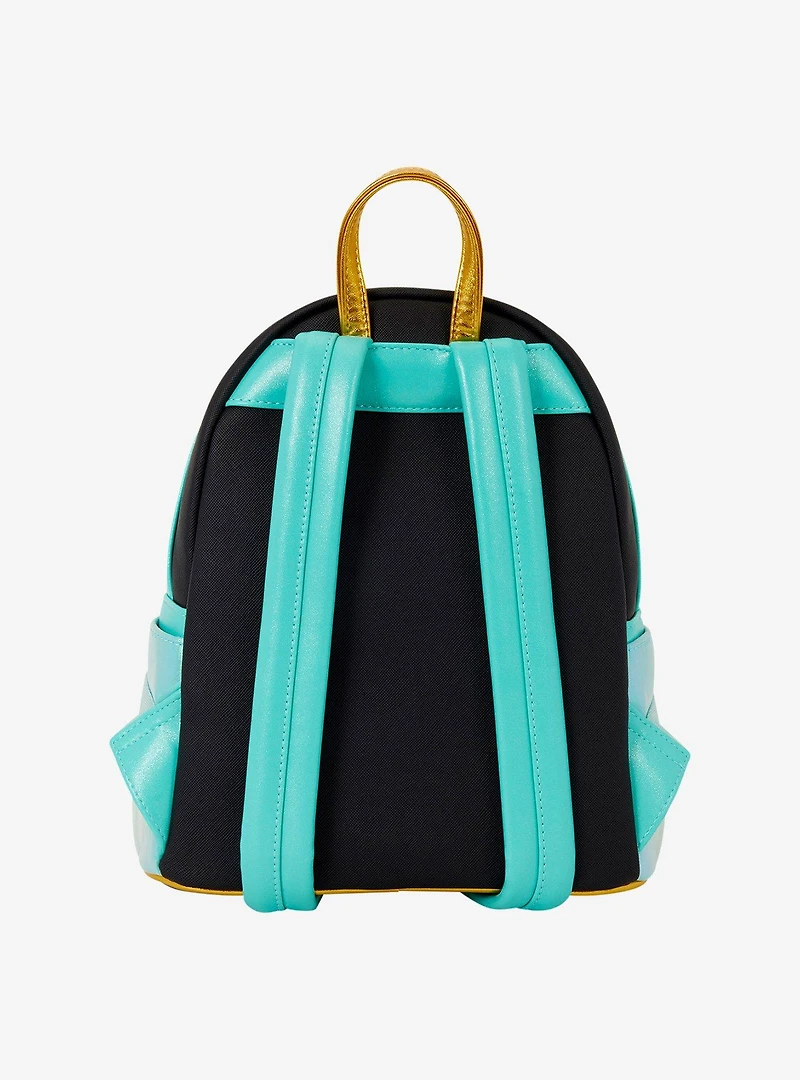 Loungefly Disney Princess Jasmine Glitter Figural Mini Backpack