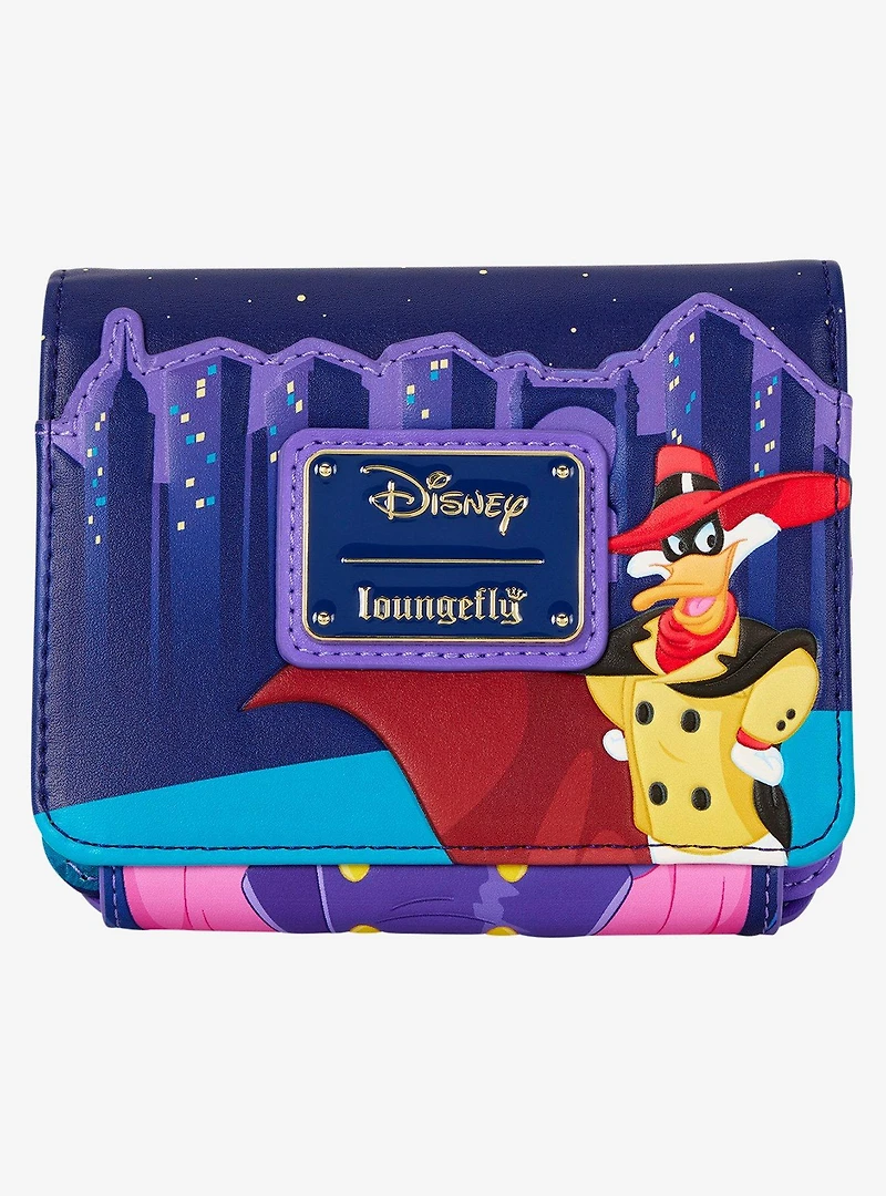 Loungefly Disney Darkwing Duck Glow-in-the-Dark Wallet