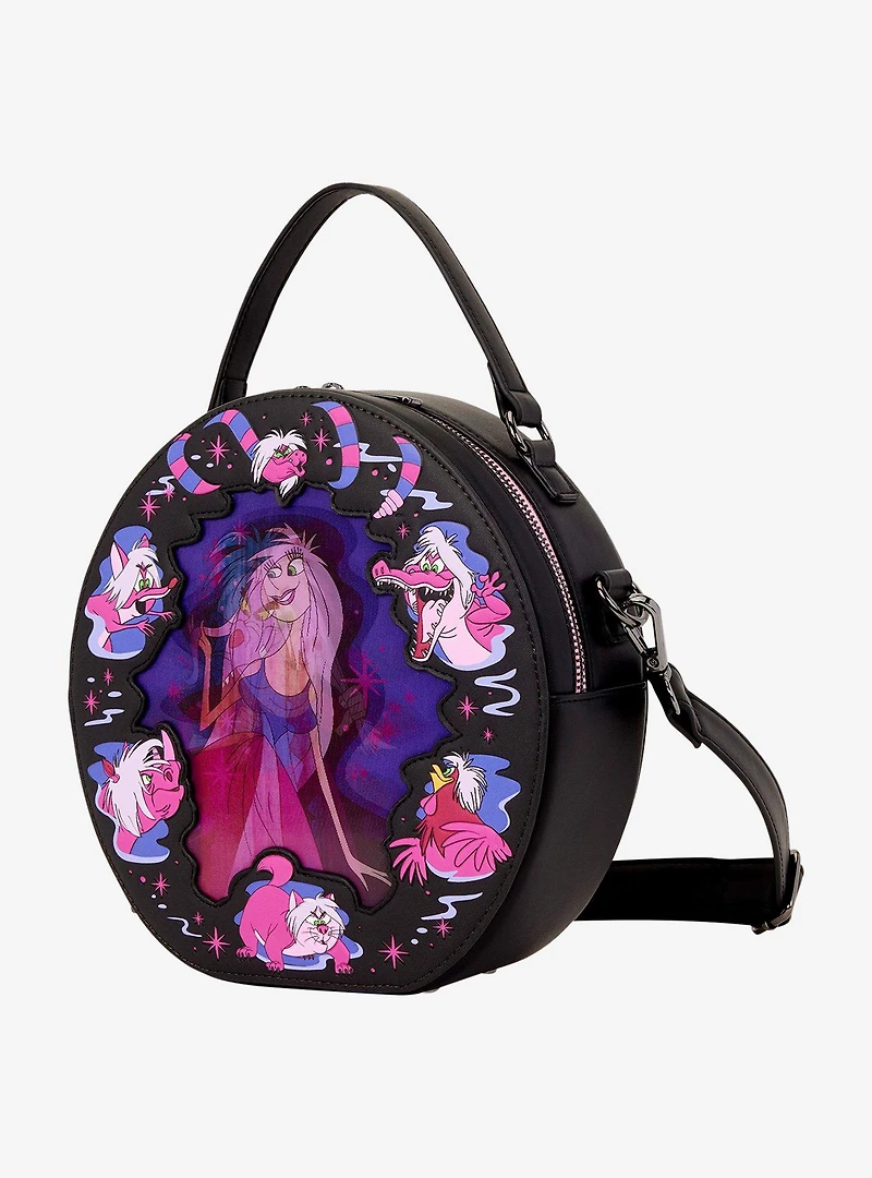 Loungefly Disney The Sword in The Stone Madam Mim Lenticular Crossbody Bag