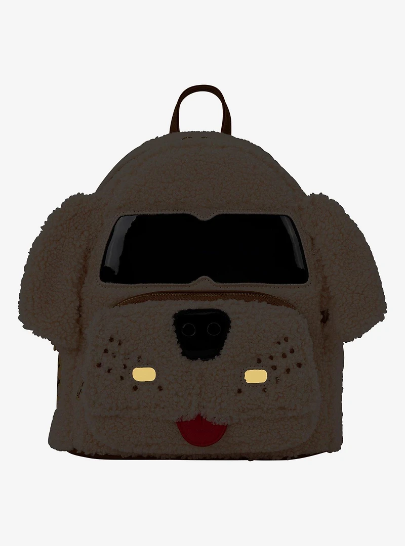 Loungefly Dumb & Dumber Mutts Cutts Van Plush Glow-in-the-Dark Mini Backpack