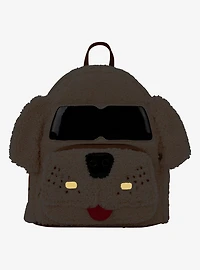 Loungefly Dumb & Dumber Mutts Cutts Van Plush Glow-in-the-Dark Mini Backpack