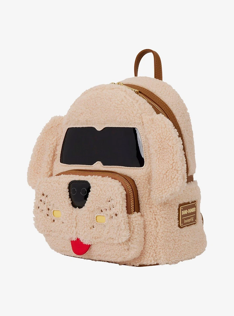 Loungefly Dumb & Dumber Mutts Cutts Van Plush Glow-in-the-Dark Mini Backpack