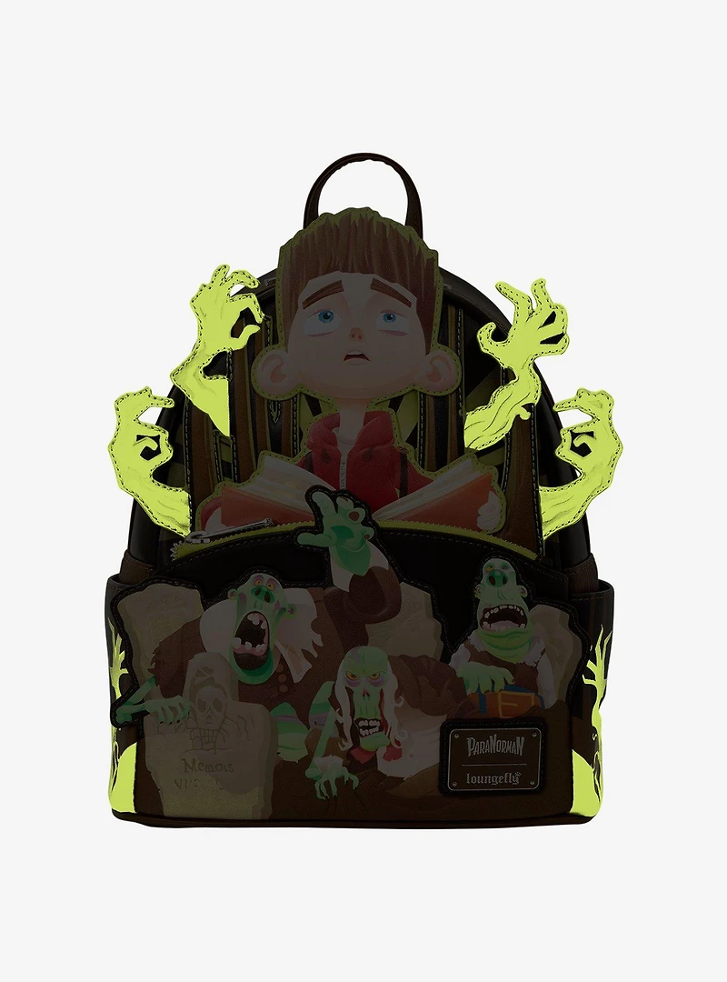 Loungefly ParaNorman Zombies Glow-in-the-Dark Mini Backpack