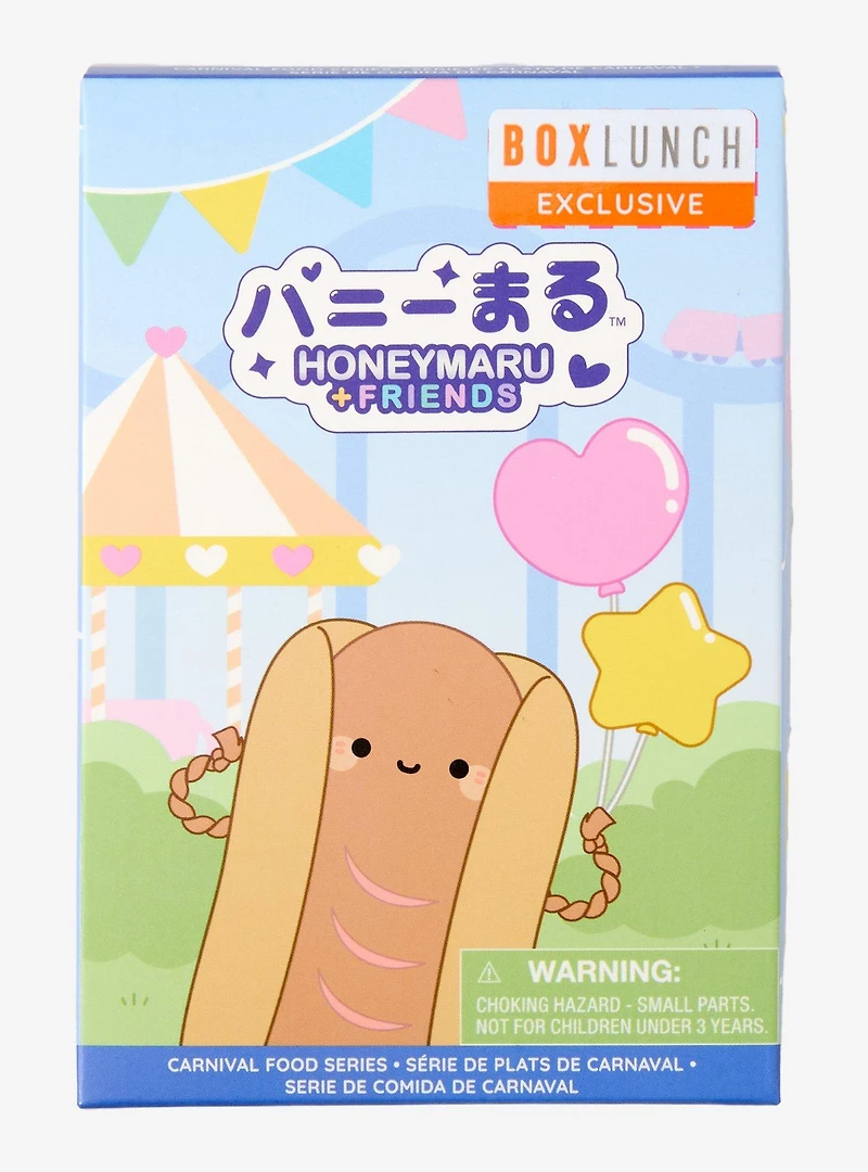 Honeymaru Friends Carnival Food Series Blind Box Plush Keychain - BoxLunch Exclusive