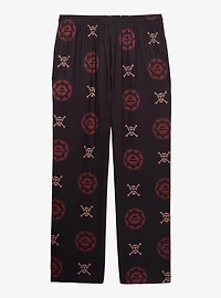 One Piece Monkey D. Luffy Jolly Roger Allover Print Sleep Pants — BoxLunch Exclusive
