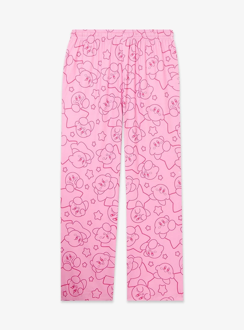 Nintendo Kirby Pink Allover Print Sleep Pants — BoxLunch Exclusive