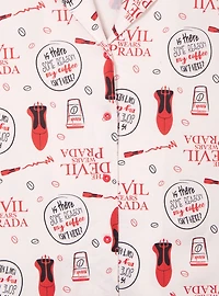 The Devil Wears Prada Quotes Allover Print Women's Sleep Shirt and Shorts Set - BoxLunch Exclusive