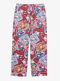Sanrio Hello Kitty and Friends Stamp Allover Print Plus Sleep Pants — BoxLunch Exclusive